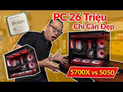 BuildPC | Khi Build PC Chỉ Cần Ngắm Chứ Không Cần So Cấu Hình Với 5700X + RTX 5050