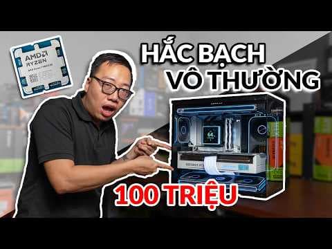 BuildPC | Bộ PC "Hắc Bạch Vô Thường" 100 Triệu Với RTX 5080 Aorus Master ICE