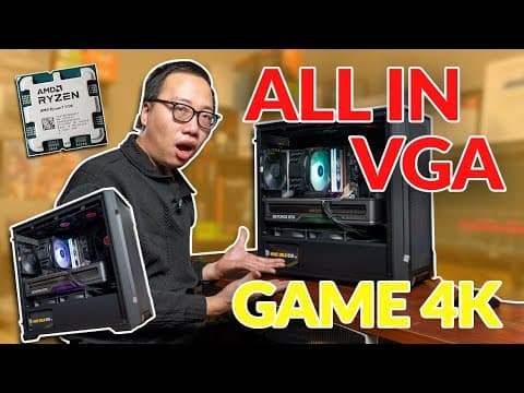 BuildPC | Bộ PC "ALL IN" Vào VGA Chơi Game 4K Với 7700 + 5080 Advanced